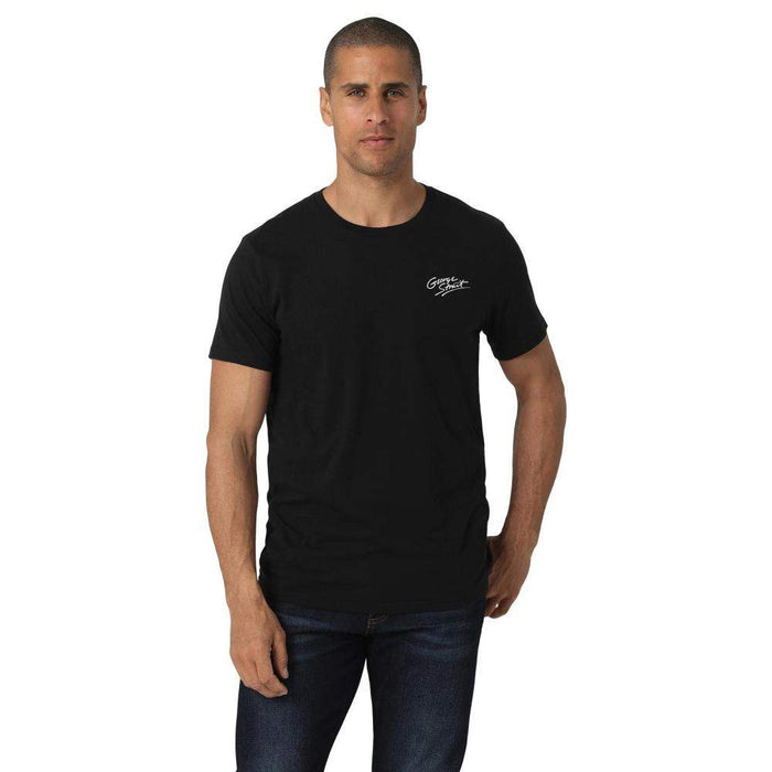Wrangler Men's George Strait Silhouette Glow T-Shirt