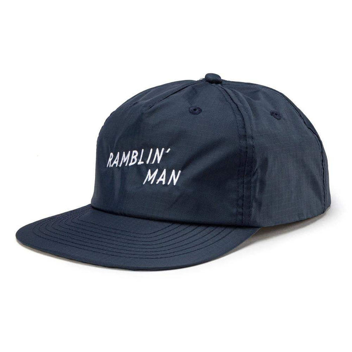 Seager Inc Navy Ramblin Man Ripstop Cap