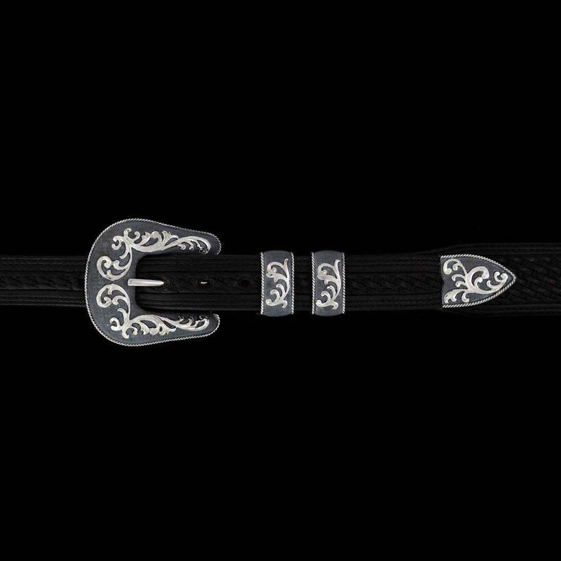 Vogt Silversmiths The Black River Buckle Set