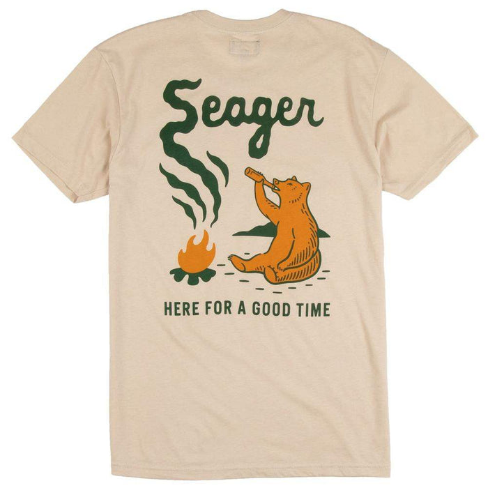 Seager Inc Cream Smokey Tee