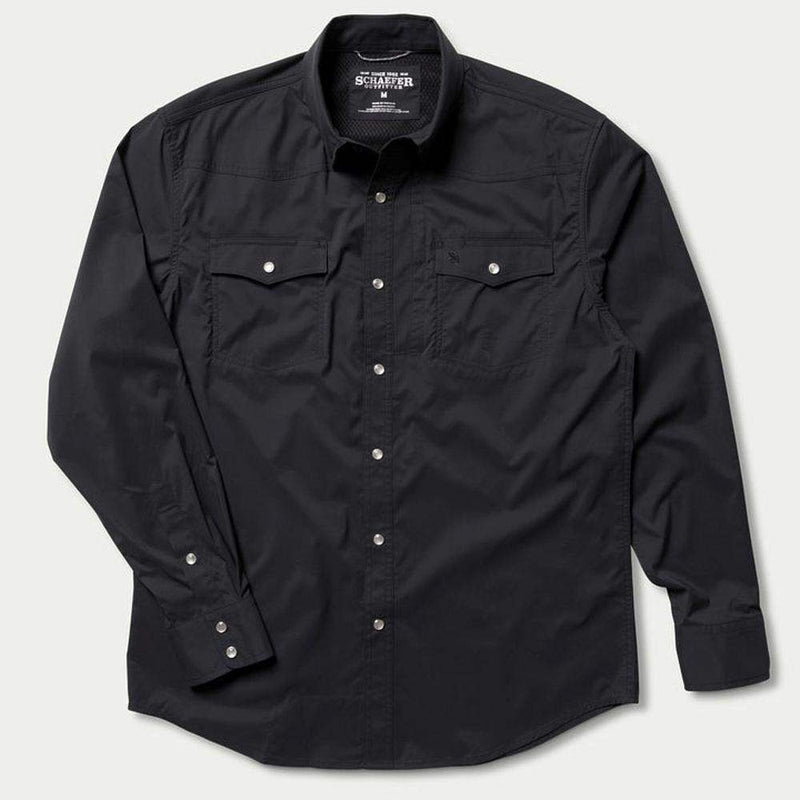 Schaefer Outfitters Men's Rangetek Western Guide Snap Shirt
