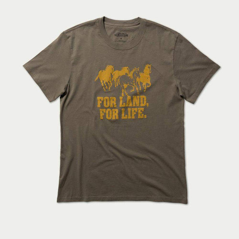 Schaefer Outfitters Men's For Land For Life Tee