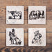 Ranch Life Coaster Set