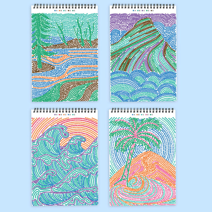 Lifelines Llc-Mcmanemin FlowArt Dot by Letter Landscapes