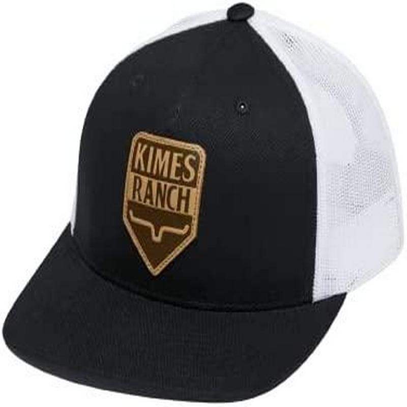 Kimes Ranch Apparel Drop In Trucker Black Cap