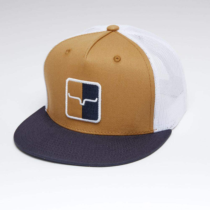 Kimes Ranch Mirror Trucker Brown Cap