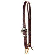 Slit Ear Engraved Bar Heel Buckle Headstall