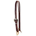Slit Ear Engraved Bar Heel Buckle Headstall
