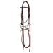 Tack Horse Bridle Set with Slow Twist Snaffle Bit