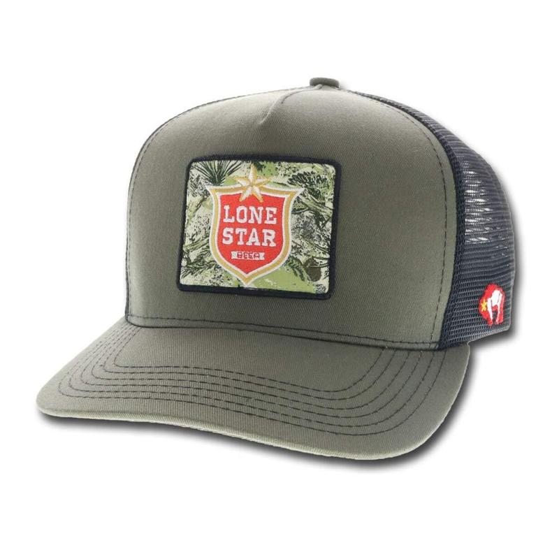 Hooey Lonestar Olive Trucker Cap