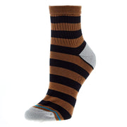 Stance Women's Anything QTR BlackBrown Socks
