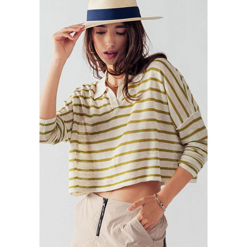 Trend:Notes Women's Star Stripe Top