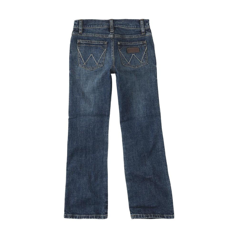 Retro Boy's Slim Bootcut Jeans