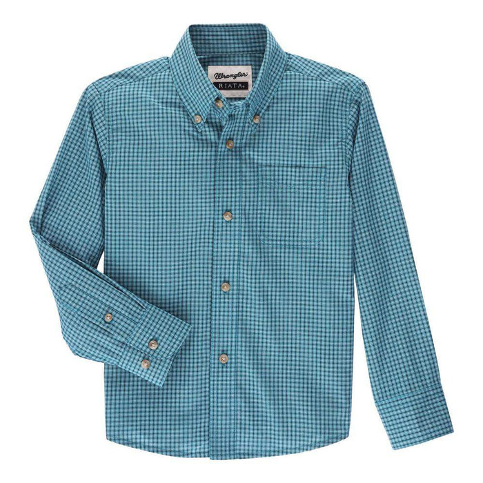 Wrangler Boy's Riata Plaid Assorted Shirts