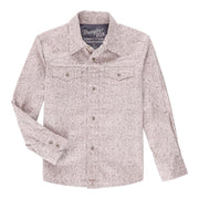 Boy's Tan Paisley 20X Shirt