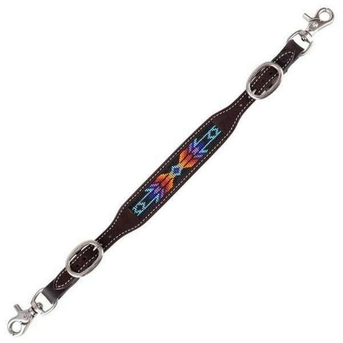 Beaded Multi Color Wither Strap