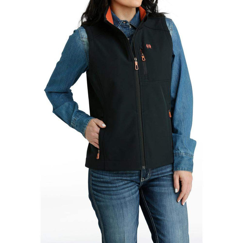 Cinch Womens Bonded Black Vest