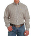 Cinch Mens Dot Print Shirt