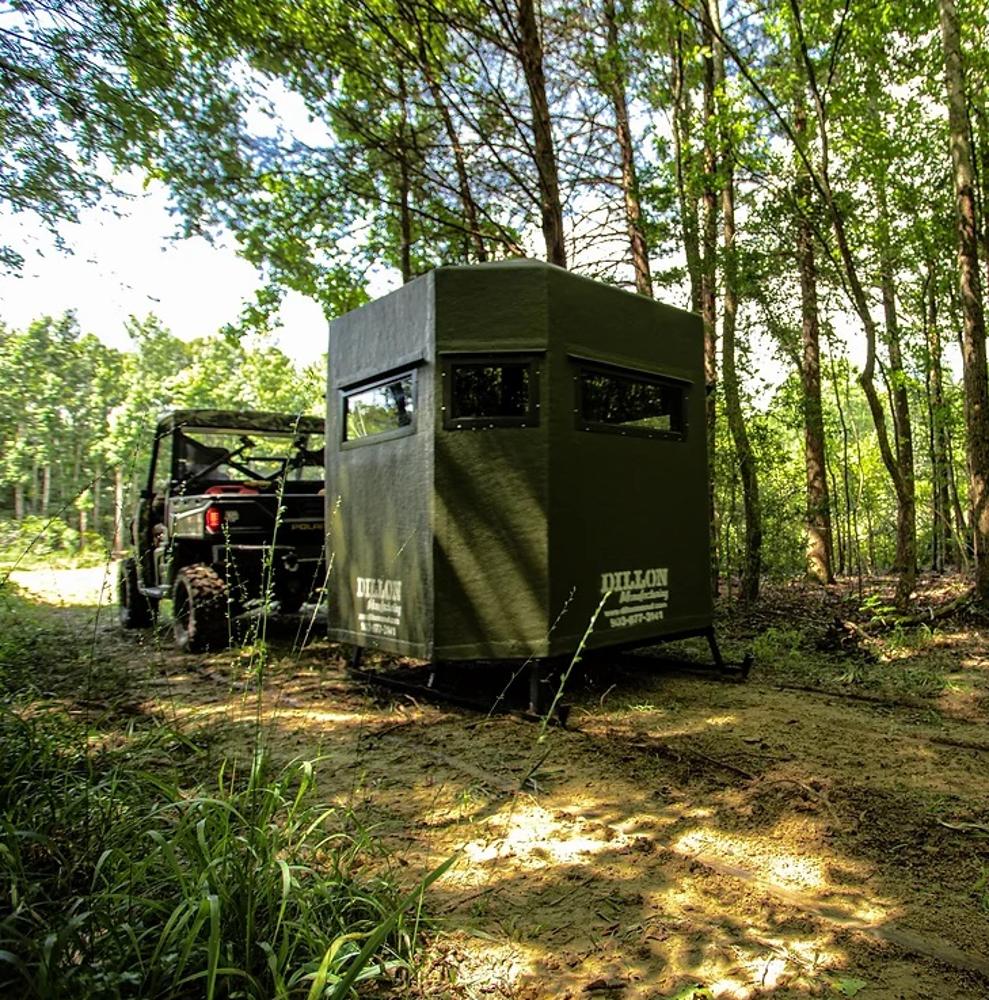Dillon Manufacturing 4x6 Deer Blind Base w/ Skids (SKID ONLY)