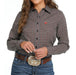 Women's Button Down Long Sleeve Western Shirt