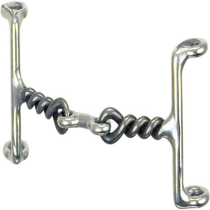 Cristy Gag Twisted Wire Dog Bone Draw Gag Bit