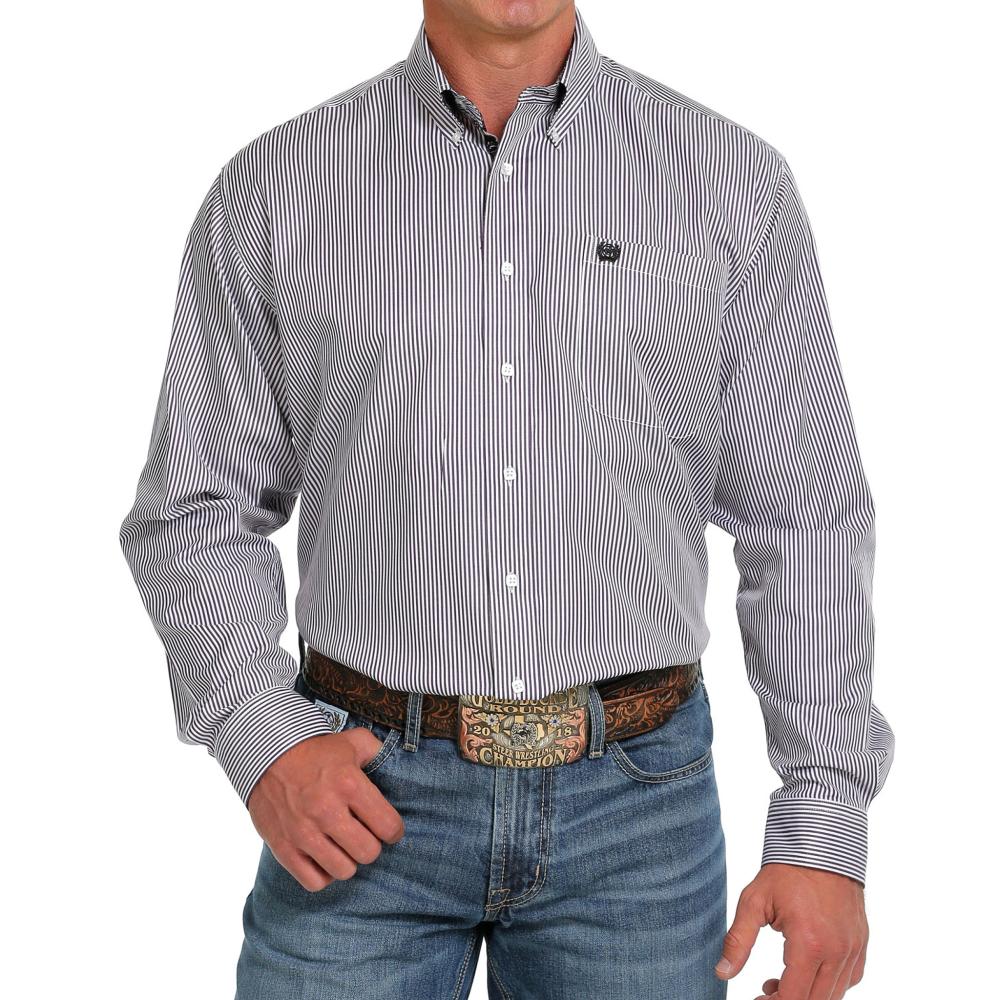 Cinch Mens Long Sleeve Stripe — NRS