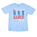 Ranch TX Star Flag Blue Tee