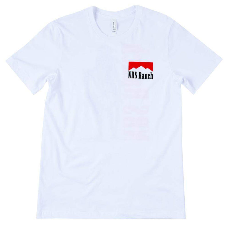 NRS Ranch Cowboy White Tee