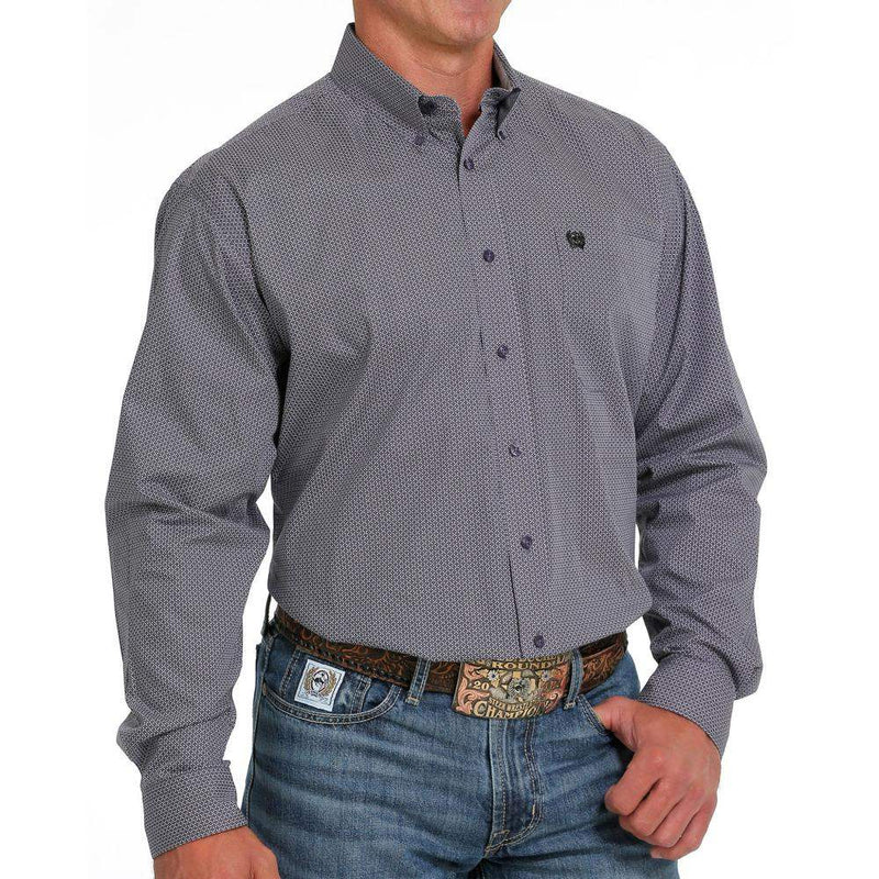 Cinch Mens Long Sleeve Print