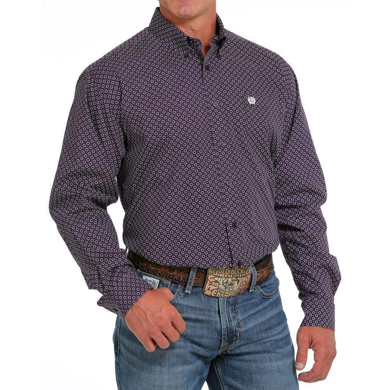Cinch Mens Long Sleeve Print