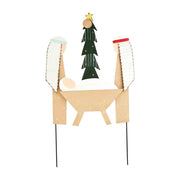Nativity Yard Stake Sign
