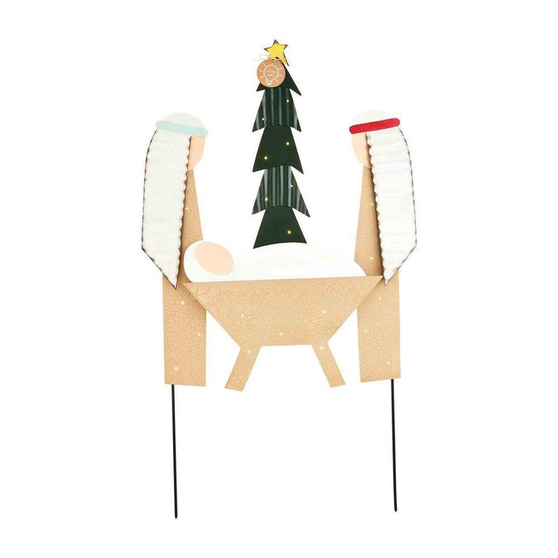 Nativity Yard Stake Sign