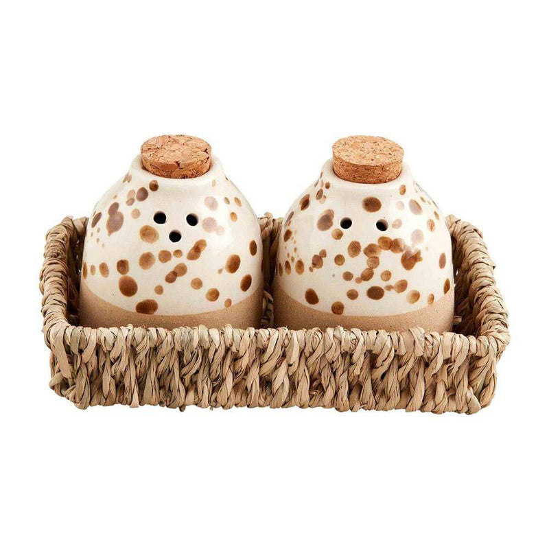 Mud Pie Splatter Salt and Pepper Set