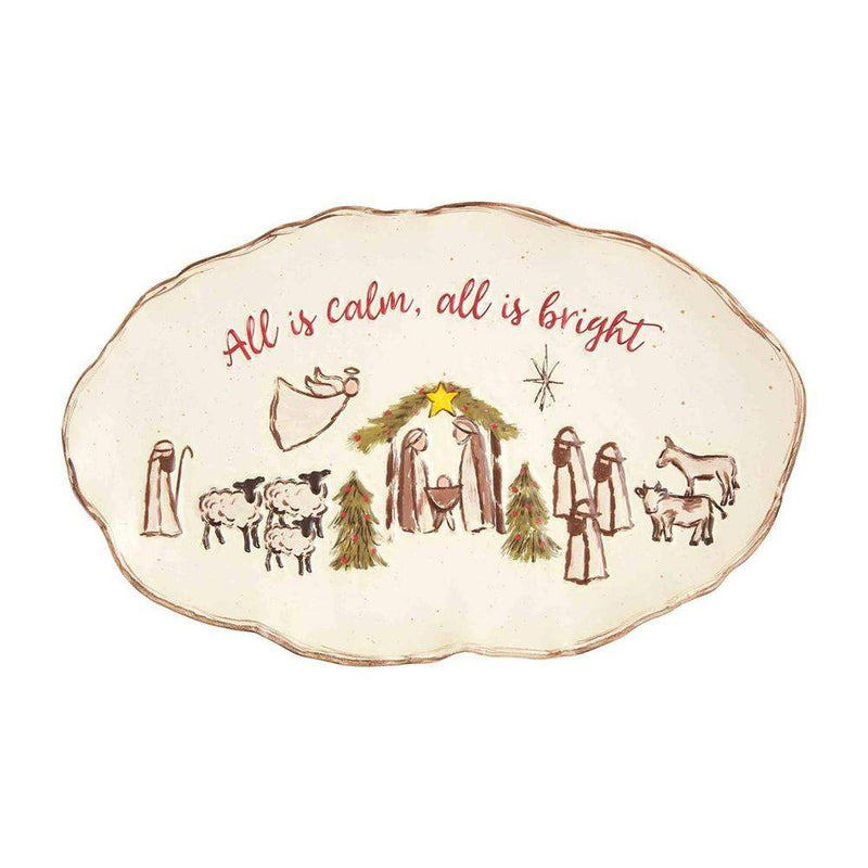 Nativity Platter