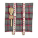 Grey Tartan Baker Holder