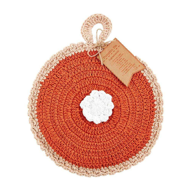 Mud Pie Crochet Pie Pot Holder