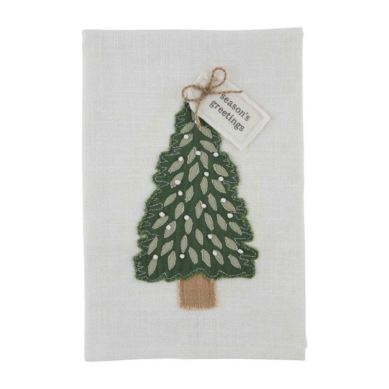 Mud Pie Christmas Tree Tea Towel