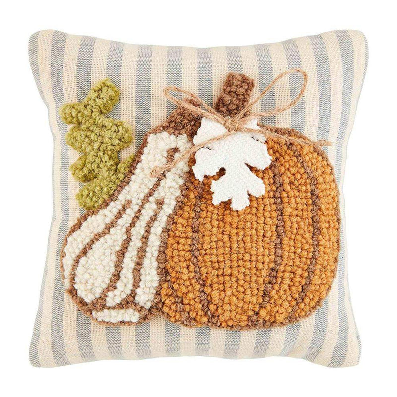 Mud Pie Gourd Mini Hook Pillow