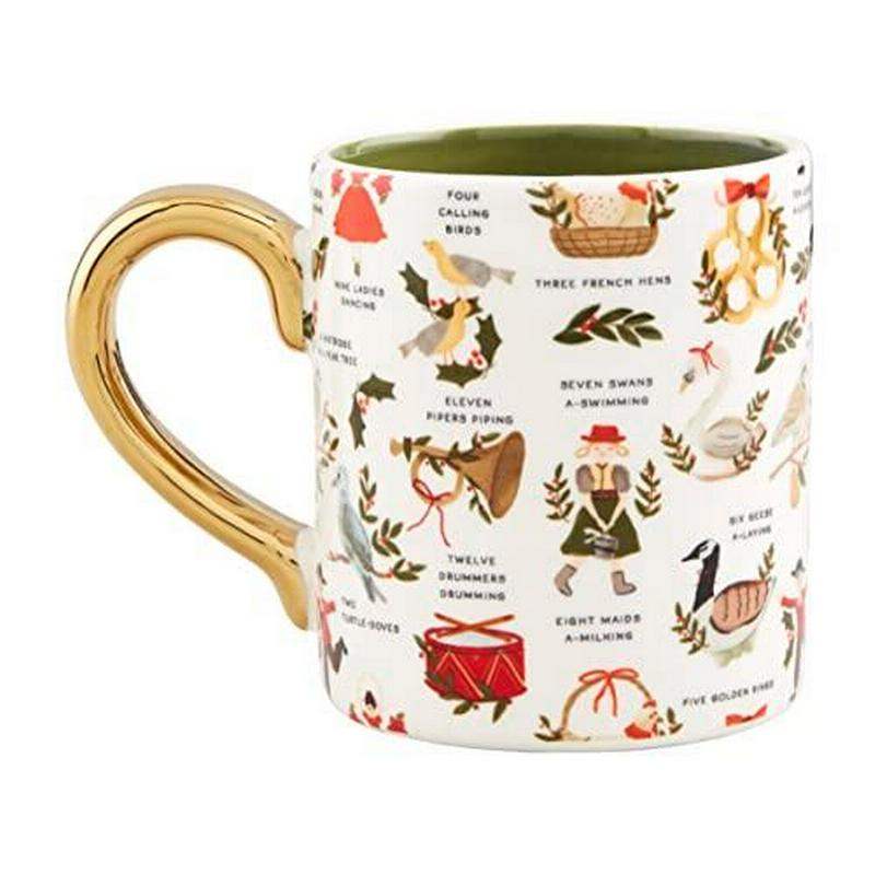 Mud Pie 12 Days of Christmas Mug