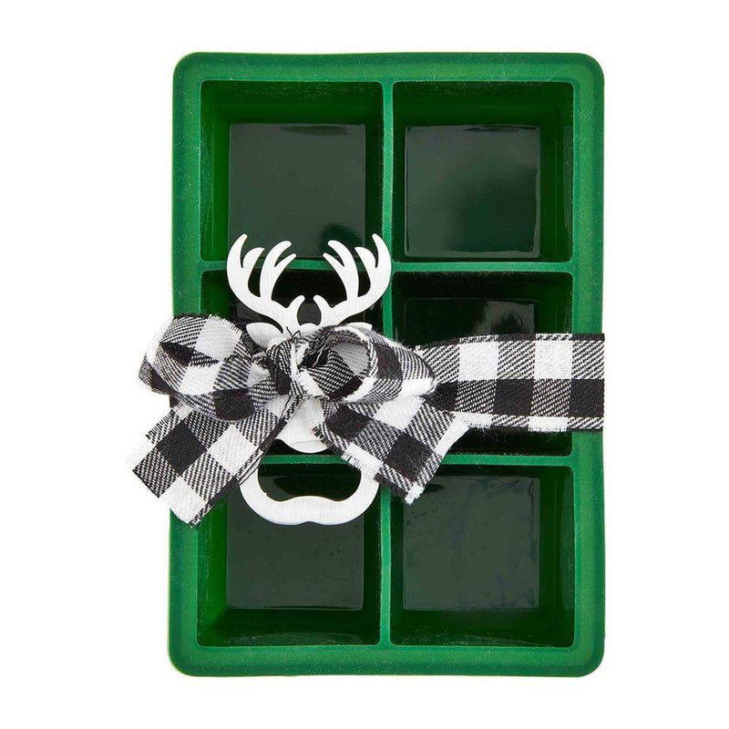 Mud Pie Green Silicone Ice Mold