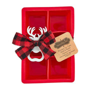Mud Pie Red Silicone Ice Mold