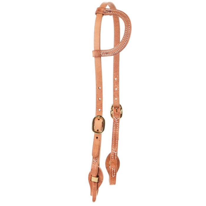 Single Ear Headstall with Quick Change Box Loops