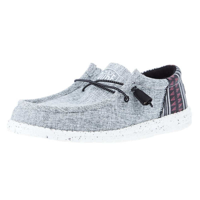 Men's Wally Funk Jacquared Black Aztec Casual