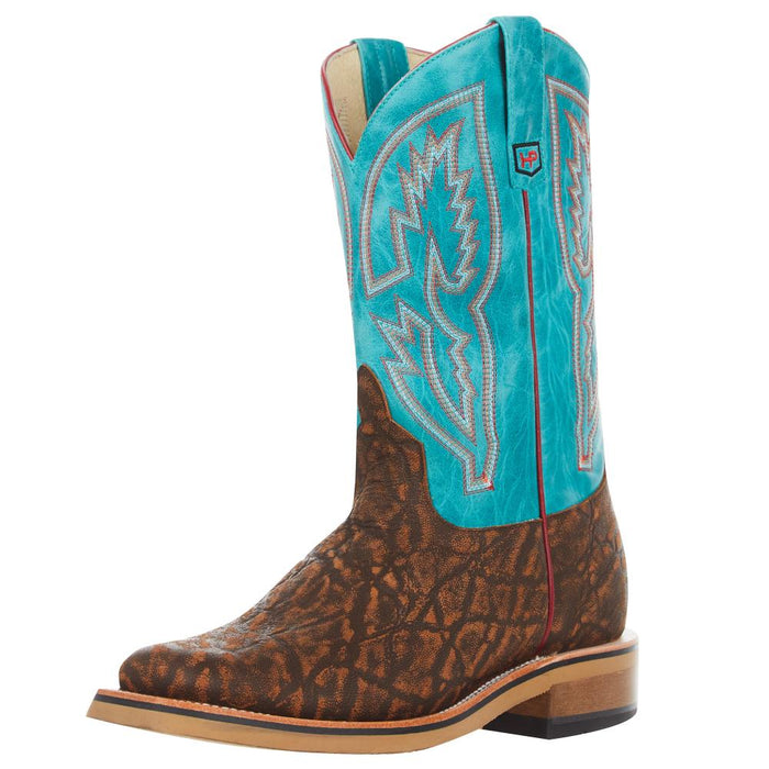 Men's Cognac Eleprint 12 In Top Soft Toe Work Boot