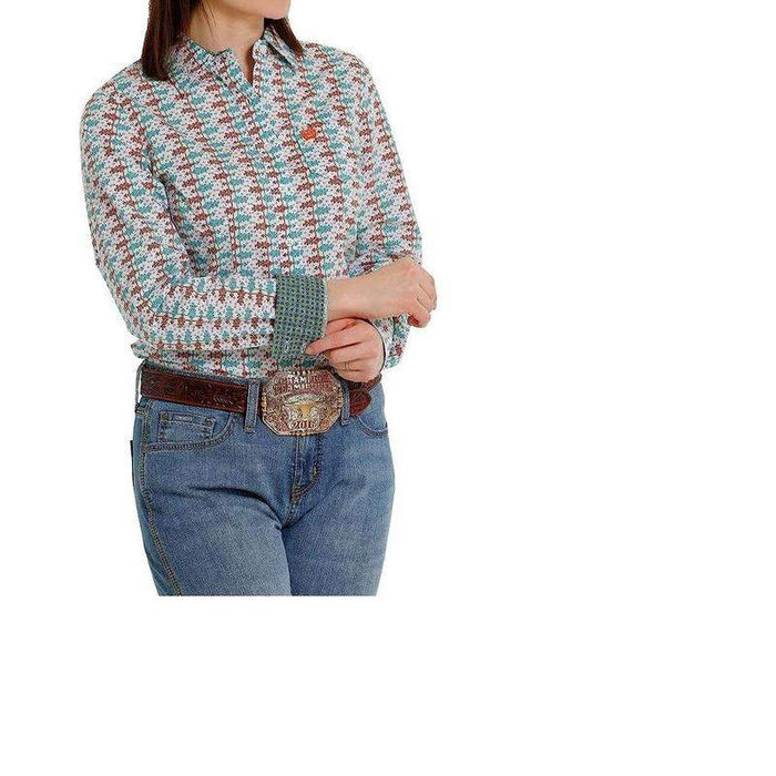 Cinch Womens Long Sleeve Print