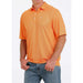 Cinch Men's Orange ArenaFlex Polo