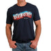 Cinch Mens Heather Navy Tee Shirt