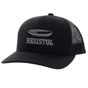 Hooey Resistol Black Feather Logo Cap