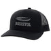Hooey Resistol Black Feather Logo Cap