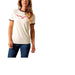Kimes Ranch Apparel Steadfast Natural Ringer Tee